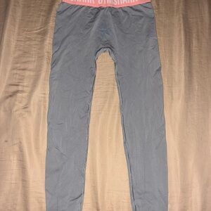 Gymshark Gray and Pink Leggings